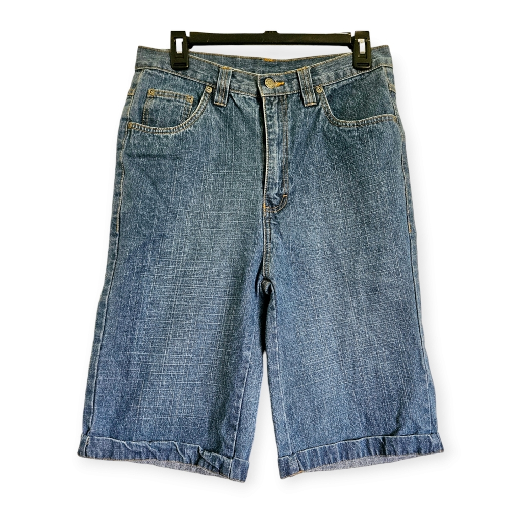 Men's Vintage Bugle Boy Denim Bermuda Jean Shorts Jorts Size 30